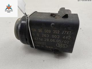 датчик парктроника Peugeot 407 1 поколение 2005, 2.0 л., бензин, МКПП, чёрный, универсал, 9650935277