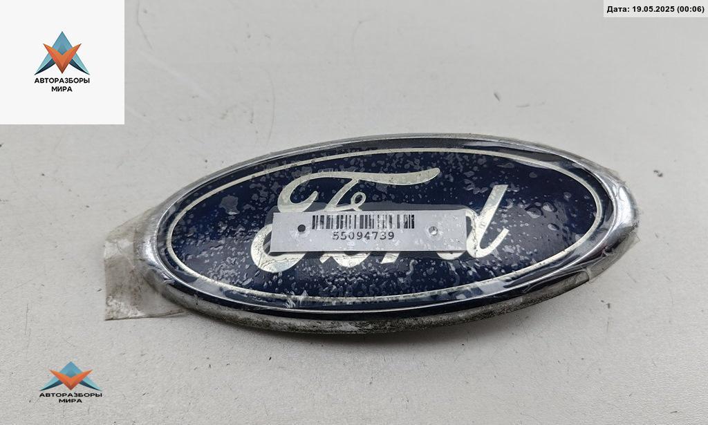 эмблема Ford C-Max 1 поколение 2005, 1.8 л., дизель, МКПП, чёрный, минивэн, 3M514525A52AB - фото №1