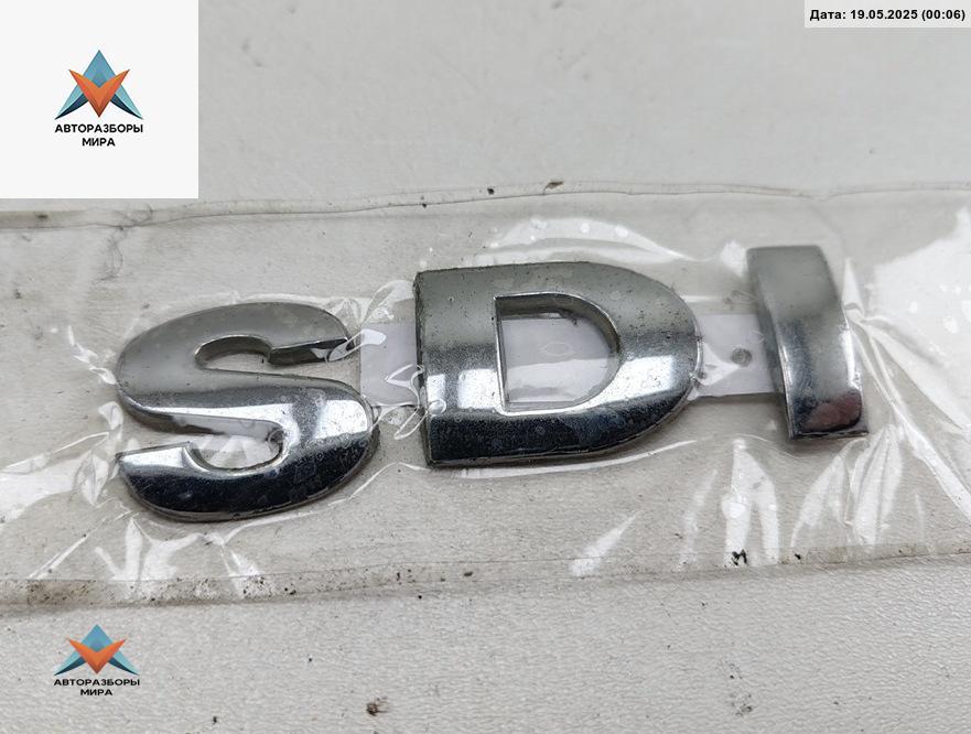 эмблема Volkswagen Golf 4 поколение 2002, 1.9 л., дизель, МКПП, чёрный, универсал, SDI - фото №1