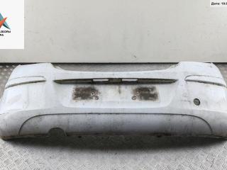 бампер задний Opel Corsa D 2006, белый, хетчбэк 3 дв.