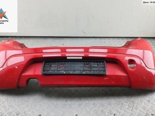 бампер задний Dacia (Renault) Sandero I 2009, красный, хетчбэк 5 дв., 8200735456
