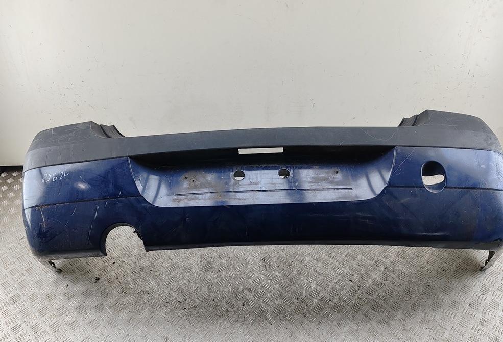 бампер задний Dacia (Renault) Logan I 2006, синий, седан, 8200210902