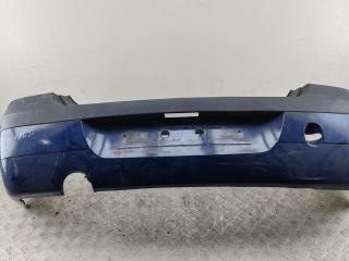 бампер задний Dacia (Renault) Logan I 2006, синий, седан, 8200210902