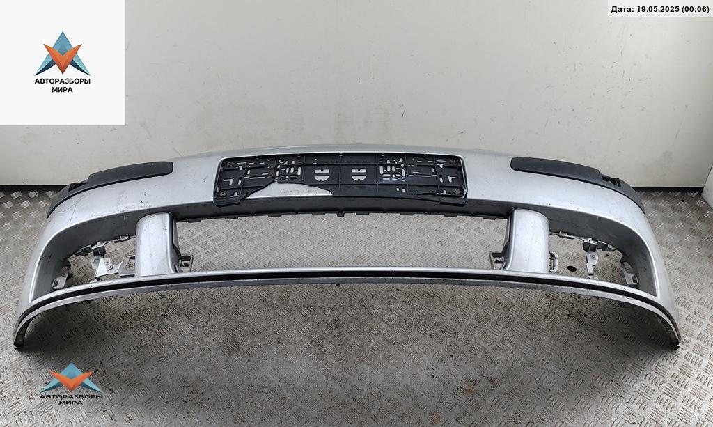 бампер передний Volkswagen Golf 5 поколение 2005, дизель, серый, хетчбэк 5 дв., 1K0807217 - фото №1