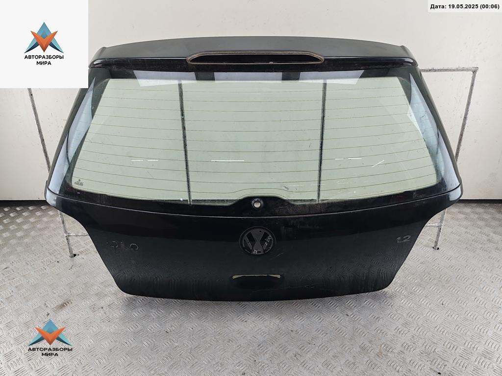 крышка багажника Volkswagen Polo 4 поколение 2002, чёрный, хетчбэк 3 дв. - фото №1
