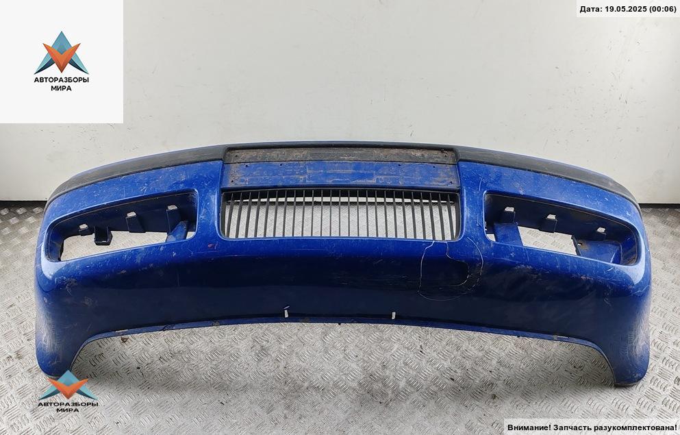 бампер передний Skoda Octavia mk1 (A4 1U) 2003, дизель, синий, универсал, 1U0807221 - фото №1