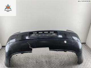 бампер задний Volkswagen Phaeton 1 поколение 2003, чёрный, седан