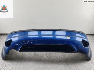 бампер задний Ford Focus 2 поколение 2006, синий, хетчбэк 3 дв., 4M51A17906A