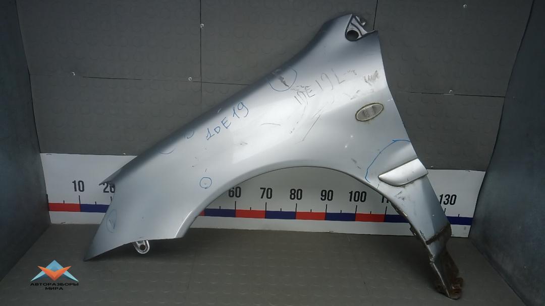 крыло переднее левое Mitsubishi Lancer 10 поколение 2007, 1.6 л., бензин, МКПП, универсал - фото №1