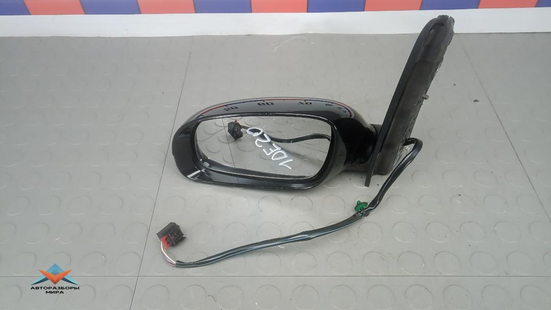 зеркало левое Volkswagen Touran 1 поколение 2004, 2.0 л., бензин, МКПП, минивэн, PIONOV - фото №1