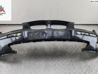 бампер передний BMW 1 серия E81/E82/E87/E88 2005, бензин, чёрный, хетчбэк 5 дв., 7121482