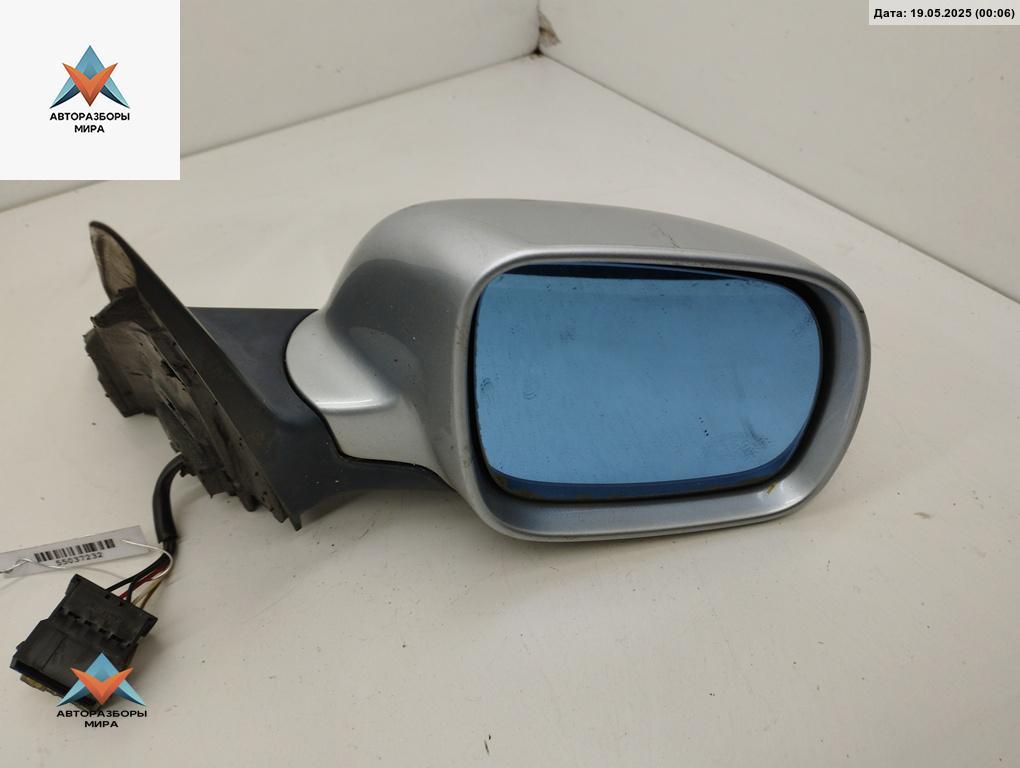 зеркало правое Audi A6 4B/C5 1998, 2.4 л., бензин, МКПП, серый, универсал, 4B1858532 - фото №1