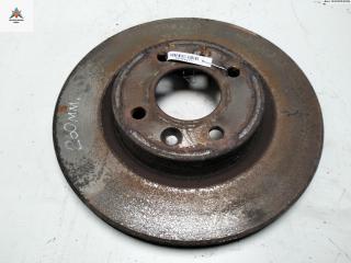 диск тормозной передний Renault Kangoo 1 поколение [рестайлинг] 2007, 1.5 л., дизель, МКПП, серый, минивэн