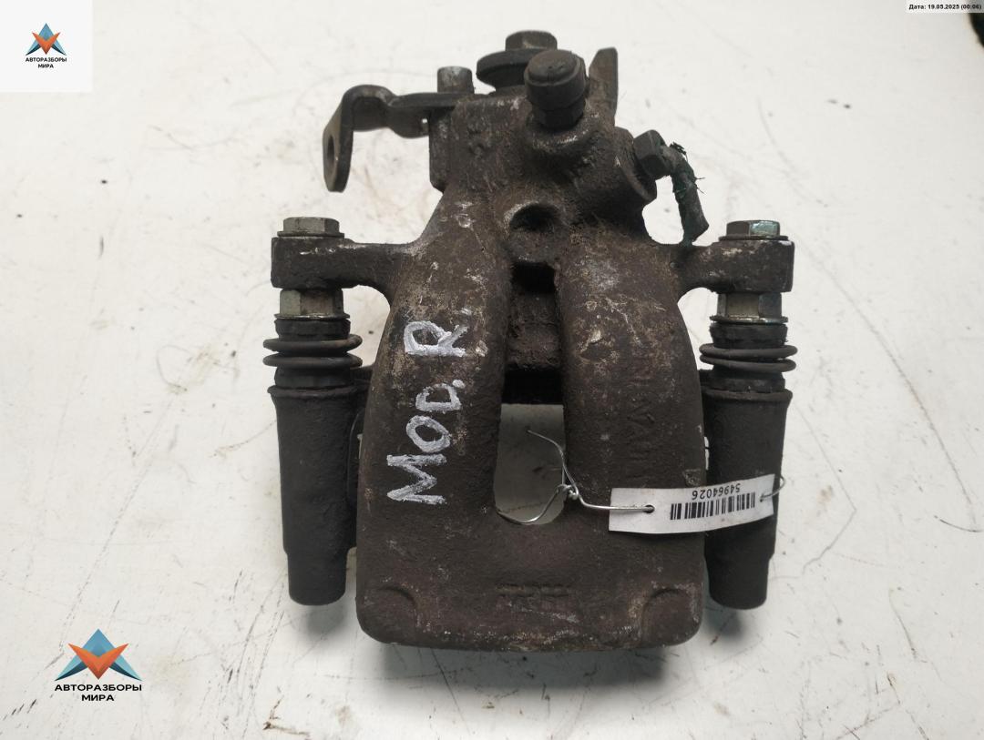 суппорт задний левый Renault Modus 1 поколение 2005, 1.6 л., бензин, МКПП, синий, хетчбэк 5 дв., 7701208361 - фото №1