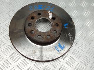 диск тормозной передний Volkswagen Touran 1 поколение 2004, 2.0 л., бензин, МКПП, минивэн