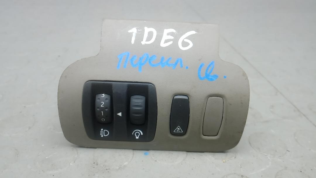 переключатель света Renault Scenic 2 поколение 2005, 1.6 л., бензин, МКПП, минивэн - фото №1