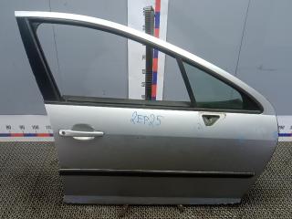 дверь передняя правая Peugeot 407 1 поколение 2007, 2.0 л., HDi, дизель, МКПП, седан