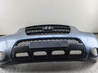 бампер передний Hyundai Santa Fe 2 поколение (CM) 2007, дизель, синий, внедорожник 5 дв., 86511-2B020