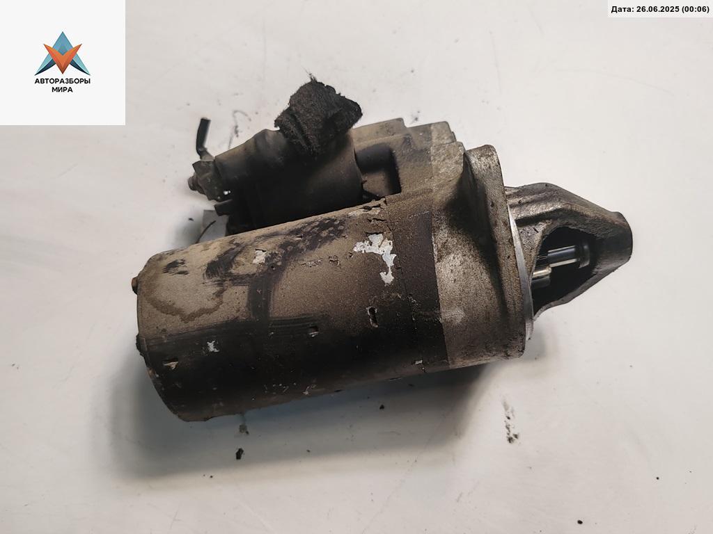 стартер Opel Astra G 1998, 1.8 л., бензин, МКПП, серый, хетчбэк 5 дв., 001107077 - фото №1