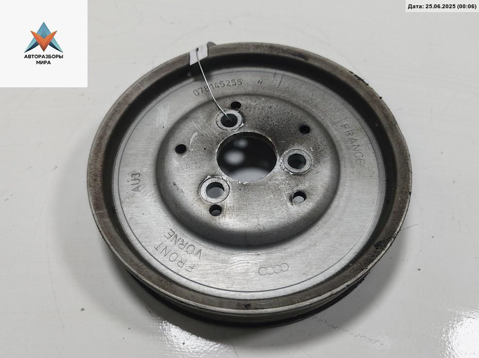 шкив насоса гидроусилителя Audi A6 4B/C5 1997, 2.4 л., бензин, АКПП, зелёный, седан, 078145255 - фото №1