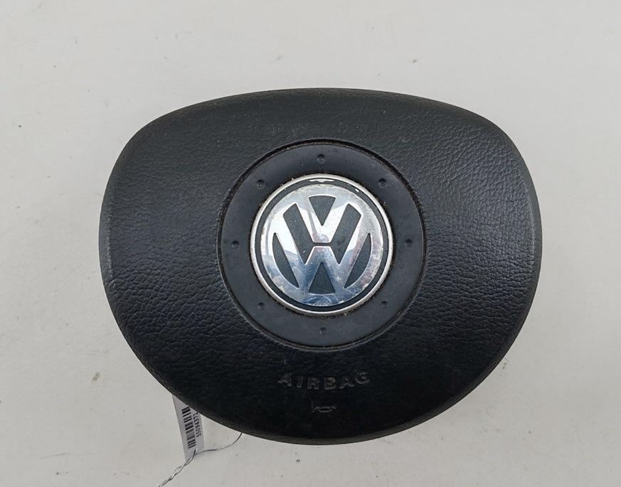 подушка безопасности водителя Volkswagen Touran 1 поколение 2005, 1.6 л., бензин, МКПП, зелёный, минивэн, 1T0880201 - фото №1