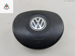 подушка безопасности водителя Volkswagen Touran 1 поколение 2003, 1.9 л., дизель, МКПП, серый, минивэн, 1T0880201A