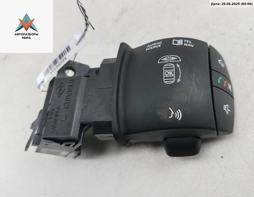 джойстик управления мультимедиа Renault Laguna 3 поколение 2009, 2.0 л., бензин, МКПП, чёрный, универсал, 255520014R - фото №1