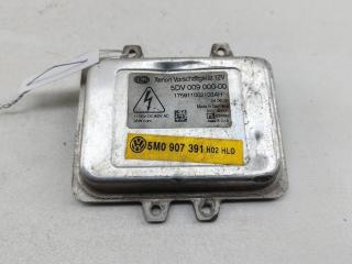 блок розжига ксенона Volkswagen Touareg 1 поколение [рестайлинг] 2009, 3.0 л., дизель, АКПП, чёрный, внедорожник 5 дв., 5M0907391