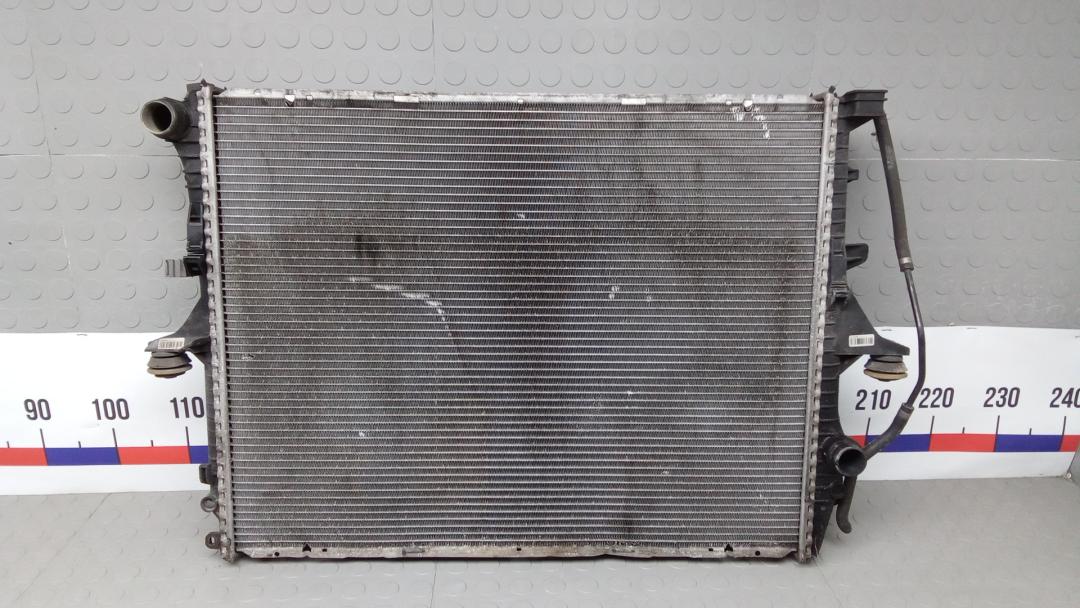 радиатор охлаждения Porsche Cayenne 955 2006, 4.5 л., бензин, АКПП, внедорожник 5 дв. - фото №1