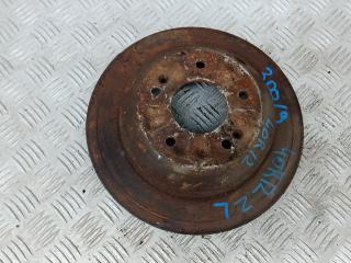 диск тормозной задний Hyundai Santa Fe 2 поколение (CM) [рестайлинг] 2010, 2.2 л., дизель, МКПП, внедорожник 5 дв., 584112P000