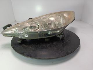 фара левая Peugeot 207 1 поколение [рестайлинг] 2009, цвет, 9680131780