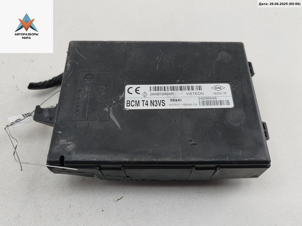 блок управления (другие) Renault Captur 1 поколение 2016, 1.2 л., бензин, АКПП, серый, внедорожник 5 дв., 284B19494R - фото №1