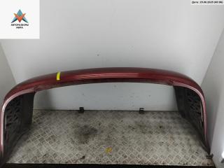 бампер задний Audi A4 B5 [рестайлинг] 1998, красный, седан