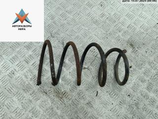 пружина передняя Renault Scenic 1 поколение [рестайлинг] 2003, 1.6 л., бензин, МКПП, чёрный, минивэн