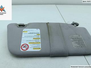 козырек солнцезащитный Subaru Forester 2 поколение (SG) [рестайлинг] 2006, 2.0 л., бензин, МКПП, чёрный, внедорожник 5 дв.