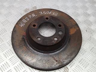 диск тормозной передний Porsche Cayenne 955 2006, 4.5 л., бензин, АКПП, внедорожник 5 дв.