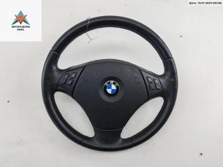 руль BMW 3 серия E90/E91/E92/E93 2005, 2.0 л., бензин, АКПП, чёрный, седан, 61645150G