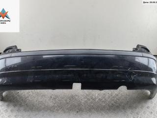 бампер задний Nissan Almera Tino V10 [рестайлинг] 2004, чёрный, минивэн