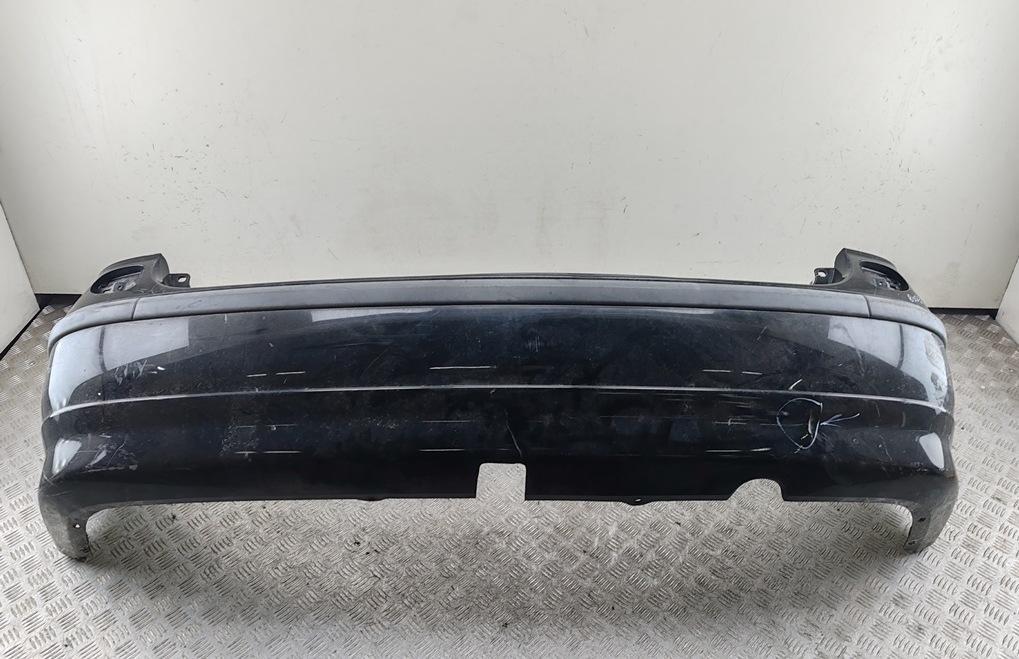 бампер задний Nissan Almera Tino 2004, чёрный, минивэн