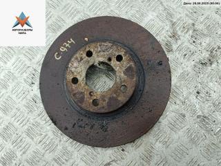 диск тормозной передний Subaru Forester 2 поколение (SG) [рестайлинг] 2006, 2.0 л., бензин, МКПП, чёрный, внедорожник 5 дв.