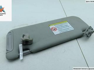 козырек солнцезащитный Kia Sportage 3 поколение 2012, 2.0 л., бензин, МКПП, чёрный, внедорожник 5 дв.