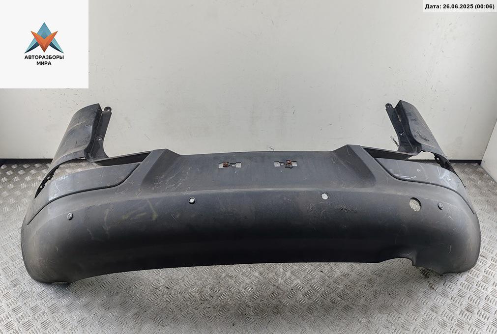 бампер задний Kia Sportage 3 поколение 2012, чёрный, внедорожник 5 дв., 866713U000BIJ - фото №1