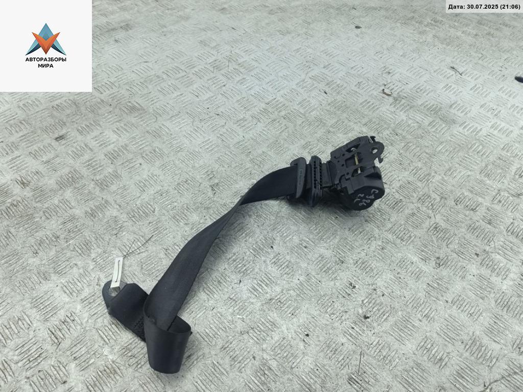 ремень безопасности Citroen C3 1 поколение 2002, 1.4 л., бензин, АКПП, серый, хетчбэк 5 дв., 96456258XT - фото №1