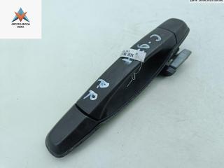 ручка наружная передняя правая Subaru Forester 2 поколение (SG) [рестайлинг] 2006, 2.0 л., бензин, МКПП, чёрный, внедорожник 5 дв.