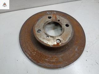 диск тормозной передний Opel Agila 1 поколение (A) 2001, 1.2 л., бензин, МКПП, синий, хетчбэк 5 дв.