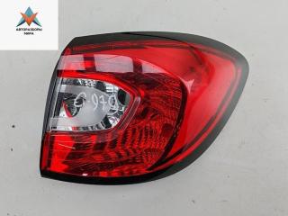 фонарь задний правый Renault Captur 1 поколение 2016, 1.2 л., бензин, АКПП, серый, внедорожник 5 дв., 265509762R