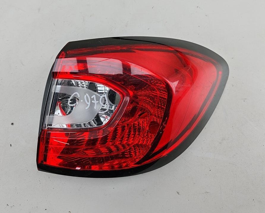 фонарь задний правый Renault Captur 2016, 1.2 л., бензин, АКПП, серый, внедорожник 5 дв., 265509762R