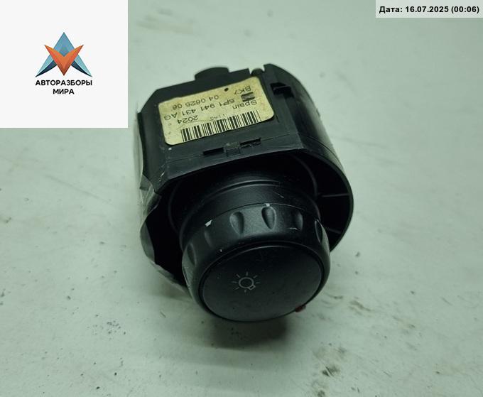 переключатель света SEAT Altea 1 поколение 2005, 1.9 л., дизель, МКПП, серый, минивэн, 5P1941431AG - фото №1