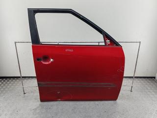 дверь сдвижная Skoda Fabia 2 поколение (5J) [рестайлинг] 2010, красный, хетчбэк 5 дв.