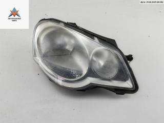 фара правая Volkswagen Polo 4 поколение [рестайлинг] 2007, 1.2 л., бензин, МКПП, синий, хетчбэк 3 дв., 6Q1941008